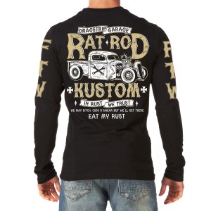 Dragstrip Clothing Rat Rod Kustom L/sleeve top